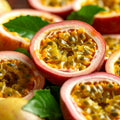2 High Yield Passion Fruit Plants Live, Mixed Climbing Passion Vine Tree Live Plant for Outdoor Growing, 5-9" in Tall, Fast Growing Perennial Sweet and Edible Fruits