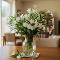 Set 6 Mexican Petunias Live Plants, Mexican Petunia Plants, Well Rooted, 5 to 7 Inc Tall, Shrub Plant Live for Growing Indoor Outdoor (White)