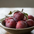 Red Plum Tree Live Plant, Plum Fruit Tree Plant, 2-3 Ft Tall