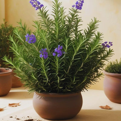 3 Rosemary Plants Live, Herb Plants, 3 Inc to 6 Inc Tall, Rosemary Live Plant Indoor and Outdoor