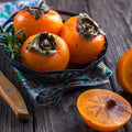 4-Pack Persimmon Trees Live, 1-2 Feet Tall Bare Roots, Cold Hardy Fruit Tree Seedlings for Garden and Orchard Planting, Dormant Plants