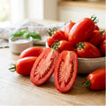 2 Long Red Tomato Plants, 6-8 Inc Tall, Live Tomato Plants for Planting