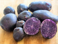 Purple Potato Seeds for Planting Outdoors, 60 Seeds True Potato Seeds Growing Potato Seeds