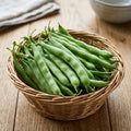 2 Green Bean Plants Live, Bush Bean Plants, 3-5 Inc Tall