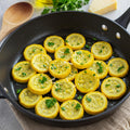 2 Live Yellow Squash Plants, Yellow Squash Zucchini Seedlings in Pot, 4-6 Inches Tall, Vegetable Plant for Growing Outside