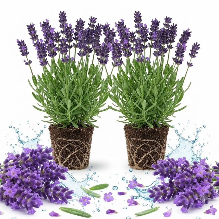 2 Phenomenal Lavender Plants Live, Outdoor Garden Herb Plant, 4-8" Tall