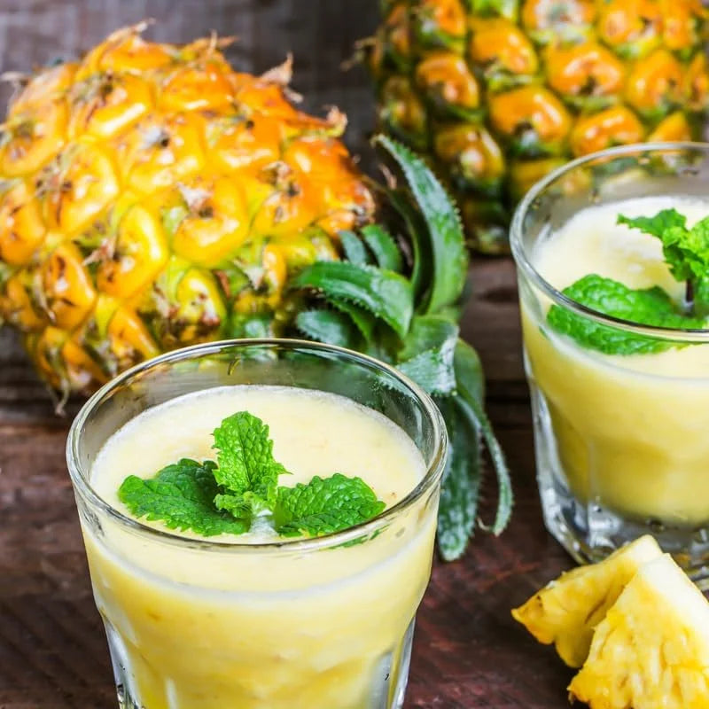 Gold Pineapple Plant Live - Sweet Fruit Tree - 5-8 Inch Ornamental Pineapple